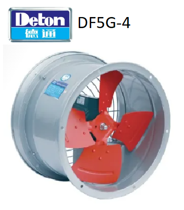 Ventilador tuboaxial diam 60cm caudal 5400 cfm presion 0,8"ca